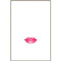 Picture of Red Lip _GroupedProduct_Rectangle_Portrait_Canvas_Framed_