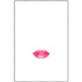 Picture of Red Lip _GroupedProduct_Rectangle_Portrait_Canvas_Framed_
