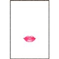 Picture of Red Lip _GroupedProduct_Rectangle_Portrait_Canvas_Framed_