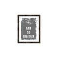 Picture of And So Together I  _GroupedProduct_Rectangle_Portrait_Canvas_Framed_