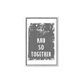 Picture of And So Together I  _GroupedProduct_Rectangle_Portrait_Canvas_Framed_
