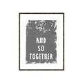 Picture of And So Together I  _GroupedProduct_Rectangle_Portrait_Canvas_Framed_