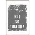 Picture of And So Together I  _GroupedProduct_Rectangle_Portrait_Canvas_Framed_