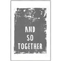 Picture of And So Together I  _GroupedProduct_Rectangle_Portrait_Canvas_Framed_