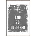 Picture of And So Together I  _GroupedProduct_Rectangle_Portrait_Canvas_Framed_