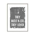 Picture of They Build A Life I _GroupedProduct_Rectangle_Portrait_Canvas_Framed_