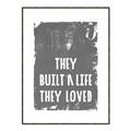 Picture of They Build A Life I _GroupedProduct_Rectangle_Portrait_Canvas_Framed_