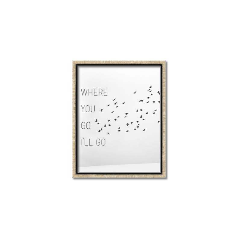 Picture of Where You - Go I'll Go I _GroupedProduct_Rectangle_Portrait_Canvas_Framed_