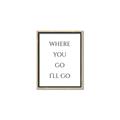 Picture of Where You - Go I'll Go II _GroupedProduct_Rectangle_Portrait_Canvas_Framed_