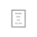 Picture of Where You - Go I'll Go II _GroupedProduct_Rectangle_Portrait_Canvas_Framed_
