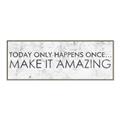 Picture of Make It Amazing I _GroupedProduct_Panel_Landscape_Canvas_Framed_
