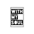 Picture of With My Soul _GroupedProduct_Rectangle_Portrait_Canvas_Framed_