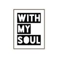Picture of With My Soul _GroupedProduct_Rectangle_Portrait_Canvas_Framed_