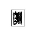 Picture of It is Well black background _GroupedProduct_Rectangle_Portrait_Canvas_Framed_