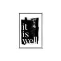 Picture of It is Well black background _GroupedProduct_Rectangle_Portrait_Canvas_Framed_