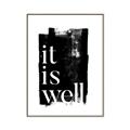 Picture of It is Well black background _GroupedProduct_Rectangle_Portrait_Canvas_Framed_