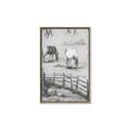 Picture of Farm House _GroupedProduct_Rectangle_Portrait_Canvas_Framed_