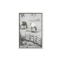 Picture of Farm House _GroupedProduct_Rectangle_Portrait_Canvas_Framed_
