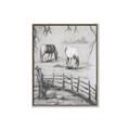 Picture of Farm House _GroupedProduct_Rectangle_Portrait_Canvas_Framed_