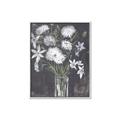 Picture of White Flower Medley _GroupedProduct_Rectangle_Portrait_Canvas_Framed_