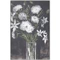 Picture of White Flower Medley _GroupedProduct_Rectangle_Portrait_Canvas_Framed_