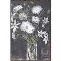 Picture of White Flower Medley _GroupedProduct_Rectangle_Portrait_Canvas_Framed_