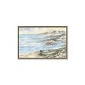 Picture of Stoney Beaches _GroupedProduct_Rectangle_Landscape_Canvas_Framed_