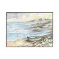 Picture of Stoney Beaches _GroupedProduct_Rectangle_Landscape_Canvas_Framed_