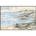 Picture of Stoney Beaches _GroupedProduct_Rectangle_Landscape_Canvas_Framed_