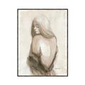 Picture of Pencil Sketch II _GroupedProduct_Rectangle_Portrait_Canvas_Framed_