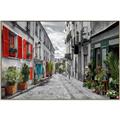 Picture of  Store In Paris _GroupedProduct_Rectangle_Landscape_Photography _GroupedProduct_Rectangle_Landscape_Canvas_Framed_