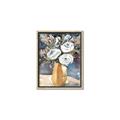 Picture of White Flower In Vase I _GroupedProduct_Rectangle_Portrait_Canvas_Framed_