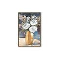 Picture of White Flower In Vase I _GroupedProduct_Rectangle_Portrait_Canvas_Framed_