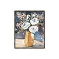 Picture of White Flower In Vase I _GroupedProduct_Rectangle_Portrait_Canvas_Framed_