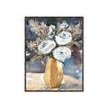Picture of White Flower In Vase I _GroupedProduct_Rectangle_Portrait_Canvas_Framed_