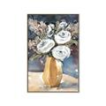 Picture of White Flower In Vase I _GroupedProduct_Rectangle_Portrait_Canvas_Framed_