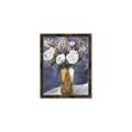Picture of White Flower In Vase II _GroupedProduct_Rectangle_Portrait_Canvas_Framed_
