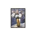 Picture of White Flower In Vase II _GroupedProduct_Rectangle_Portrait_Canvas_Framed_