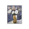 Picture of White Flower In Vase II _GroupedProduct_Rectangle_Portrait_Canvas_Framed_
