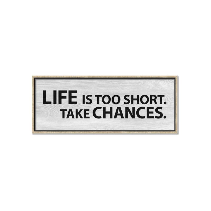 Picture of Take Chances _GroupedProduct_Panel_Landscape_Canvas_Framed_