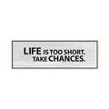Picture of Take Chances _GroupedProduct_Panel_Landscape_Canvas_Framed_