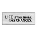Picture of Take Chances _GroupedProduct_Panel_Landscape_Canvas_Framed_