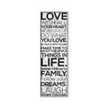 Picture of Love With All _GroupedProduct_Panel_Portrait_Canvas_Framed_