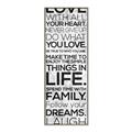 Picture of Love With All _GroupedProduct_Panel_Portrait_Canvas_Framed_