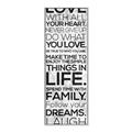 Picture of Love With All _GroupedProduct_Panel_Portrait_Canvas_Framed_