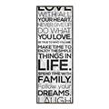 Picture of Love With All _GroupedProduct_Panel_Portrait_Canvas_Framed_
