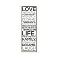 Picture of Love With All  _GroupedProduct_Panel_Portrait_Canvas_Framed_