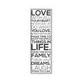 Picture of Love With All  _GroupedProduct_Panel_Portrait_Canvas_Framed_