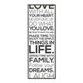 Picture of Love With All  _GroupedProduct_Panel_Portrait_Canvas_Framed_