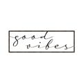 Picture of Good vibes _GroupedProduct_Panel_Landscape_Canvas_Framed_